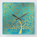 Recherche de arbre la vie horloges Abstrait