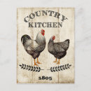 Recherche de poulet vintage cartes postales Coq