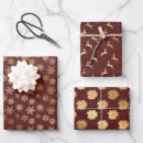 Search for holiday kraft wrapping paper Burgundy