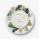 Search for tropical paper plates Boho