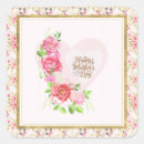 Search for mothers day card stickers Floral