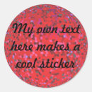 Search for round text stickers Colourful