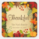 Search for autumn foliage stickers Give thanks
