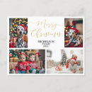 Search for 4 photo christmas cards Simple modern