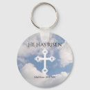 Search for religious easter rounded keychains Inspirational