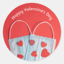 Search for happy face hearts stickers Red