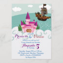 Recherche de princesse pirate invitations Jumeaux