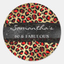 Search for red leopard stickers Girly