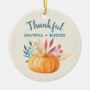 Search for pumpkin ornaments Grateful