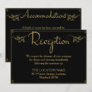Search for accommodation wedding invitations Gold