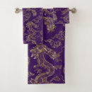 Search for dark purple bath towels Gold