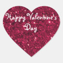 Search for red glitter stickers Valentine
