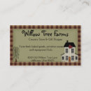 Search for willow tree business cards Farmhouse