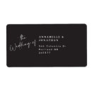 Search for photo return address labels weddings Typography