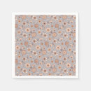 Recherche de motif floral serviettes Gris