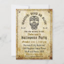 Recherche de mort vivant invitations Gothique