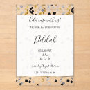 Search for silver confetti invitations Glam