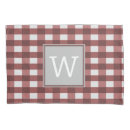 Search for red plaid pillowcases Pattern