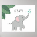 Recherche de elephant shower chambre enfant posters Safari