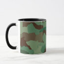 Recherche de camouflage tasses Vert