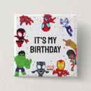 Search for friends buttons Birthday