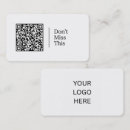 Search for missing business cards Customer
