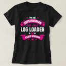 Search for logging tshirts Job
