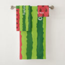 Search for watermelon bath towels Green