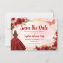 Search for princess save the dates Gold glitter sparkle