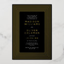 Recherche de rayé mariage invitations Simple