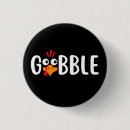 Search for gobble buttons Thanksgiving