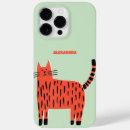 Search for striped cats iphone cases Black stripes