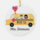 Search for school bus driver ornaments Education