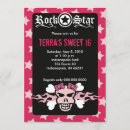 Search for rocker birthday invitations Flame