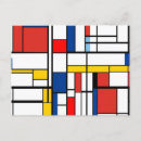 Recherche de mondrian cartes postales Mondrien