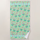 Search for pink flamingo beach towels Green