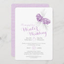 Search for purple and grey wedding invitations Winter