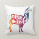 Search for funny llama pillows Humour