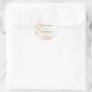 Search for fall leaf wedding stickers Boho