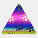 Search for rainbow triangle stickers Geometric