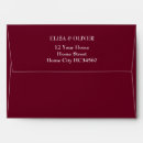 Search for burgundy envelopes 5x7
