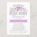 Search for brunch bridal shower invitations Floral