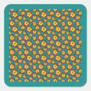 Search for yellow hibiscus flower stickers Tropical