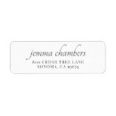 Search for script name return address labels Minimalist