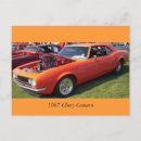 Search for chevy camaro postcards 1967