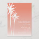 Search for tree rehearsal dinner invitations Palm trees