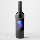 Search for jellyfish wine labels Sea