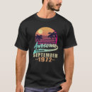 Recherche de born in september tshirts Old