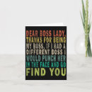 Search for boss lady cards Funny