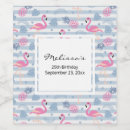 Search for flamingo wine labels Pink flamingos